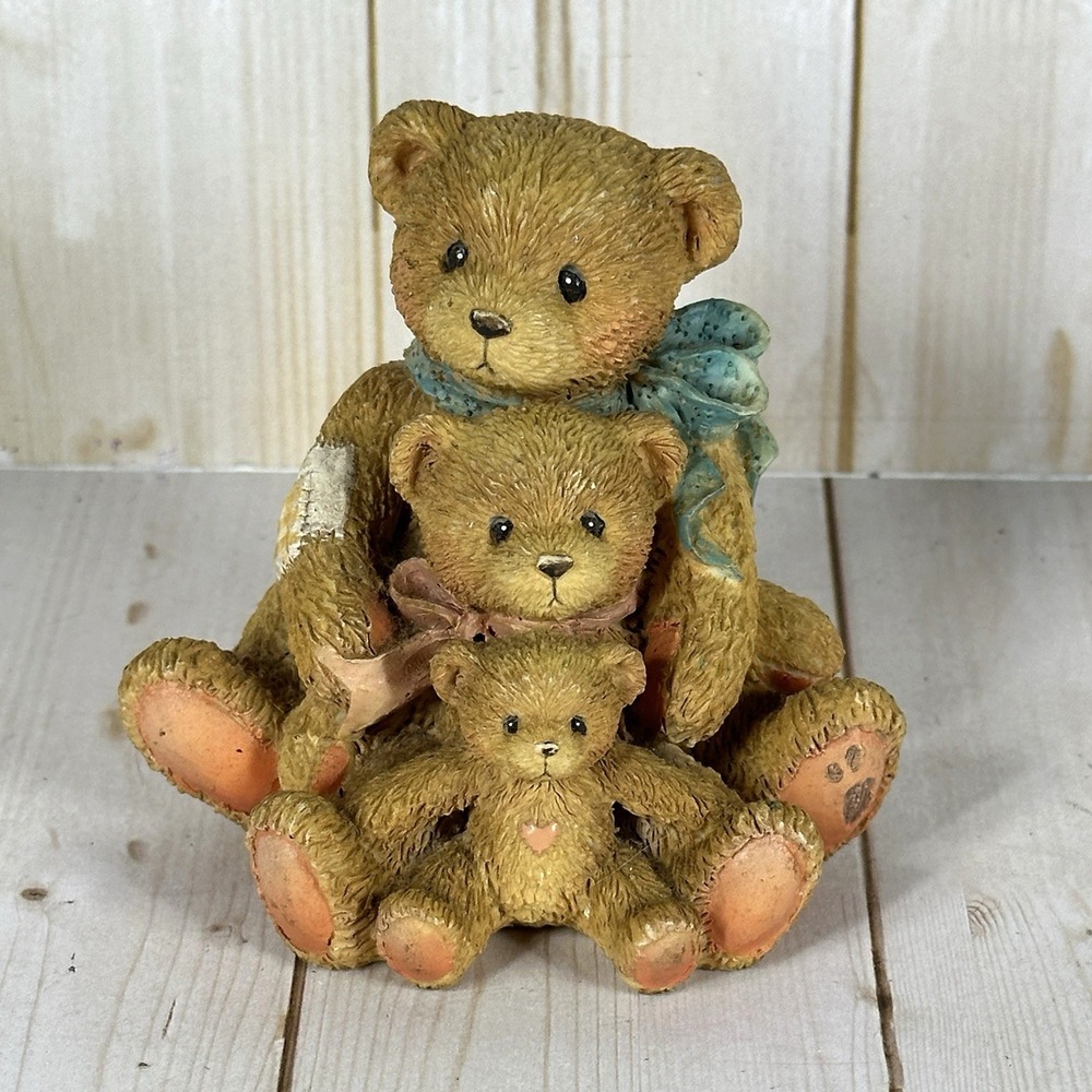Cherished Teddies Friends Come In All Sizes #950505 1993 Priscilla Hillman
